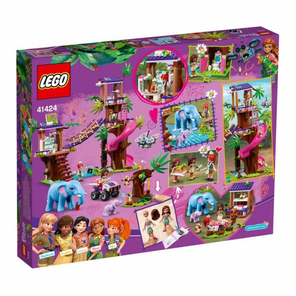 LEGO Friends Конструктор Спасательная база в джунглях 41424
