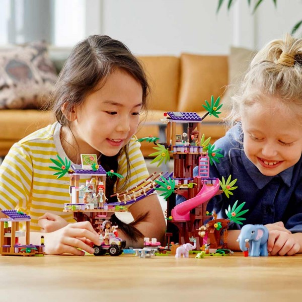 LEGO Friends Конструктор Спасательная база в джунглях 41424