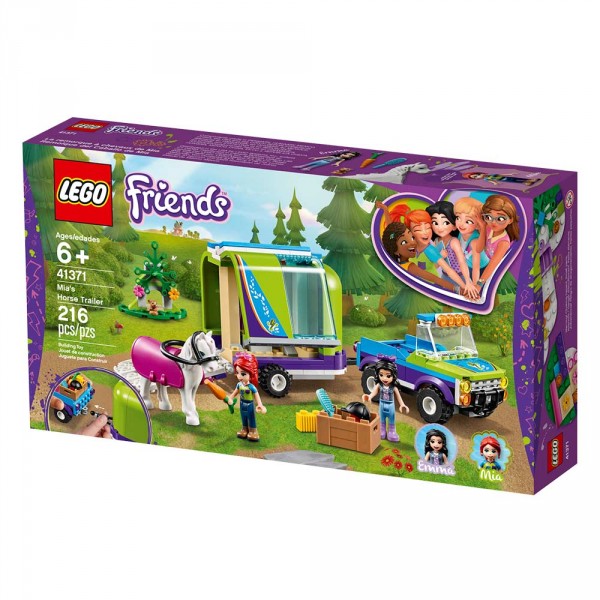 LEGO Friends Конструктор Трейлер для лошадки Мии 41371