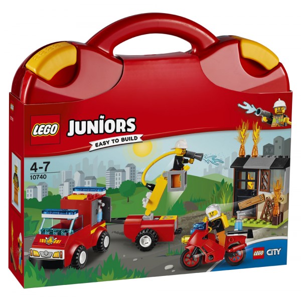LEGO Juniors Чемоданчик «Пожарная команда» 10740