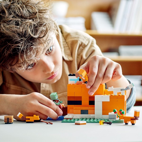 LEGO Майнкрафт (Minecraft) Конструктор Лисья хижина 21178