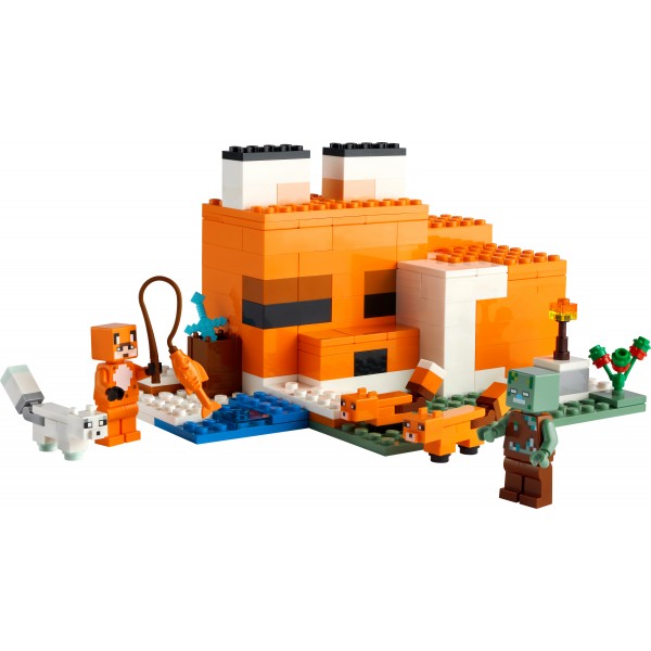 LEGO Майнкрафт (Minecraft) Конструктор Лисья хижина 21178