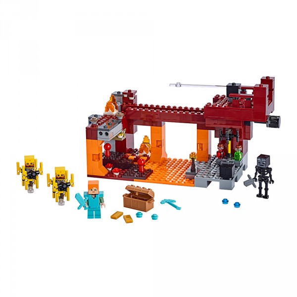 LEGO Майнкрафт (Minecraft) Конструктор Мост ифритa 21154