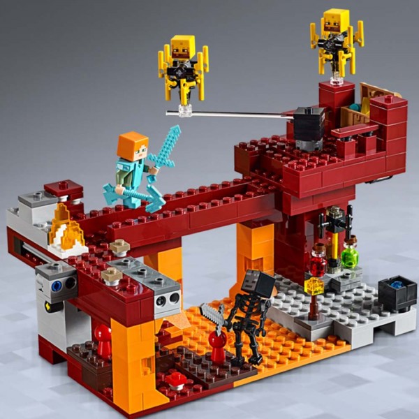 LEGO Майнкрафт (Minecraft) Конструктор Мост ифритa 21154