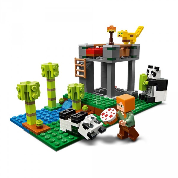 LEGO Майнкрафт (Minecraft) Конструктор Питомник панд 21158