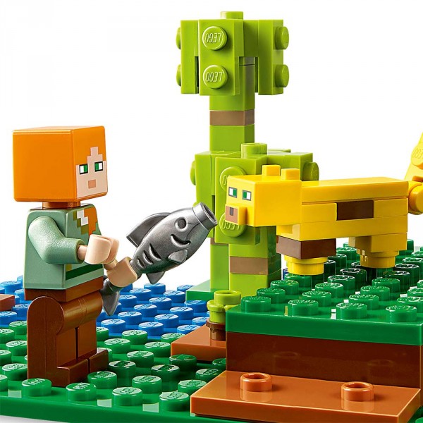 LEGO Майнкрафт (Minecraft) Конструктор Питомник панд 21158