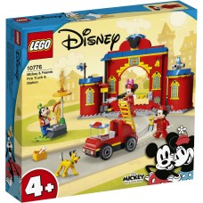 LEGO Mickey and Friends Конструктор Пожарная часть и машина Микки и его друзей 10776