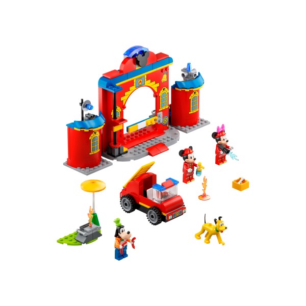 LEGO Mickey and Friends Конструктор Пожарная часть и машина Микки и его друзей 10776