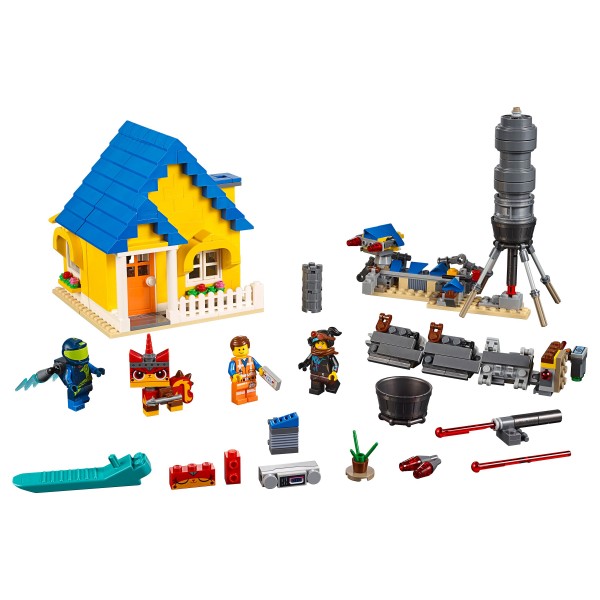 LEGO Movie 2 Конструктор Дом мечты / Спасательная ракета Эммета! 70831
