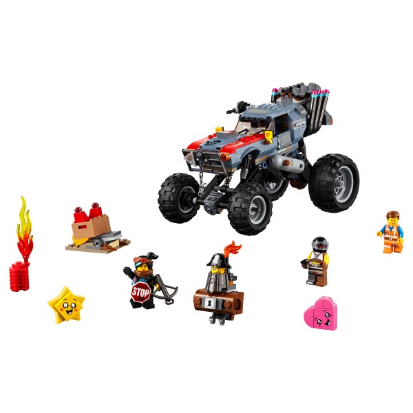 LEGO Movie 2 Конструктор Побег Эммета и Дикарки на багги 70829