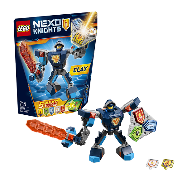LEGO Nexo Knights Боевые доспехи Клэя 70362