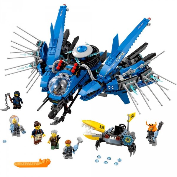 LEGO Ниндзяго (NinjaGo) Самолёт-молния Джея 70614