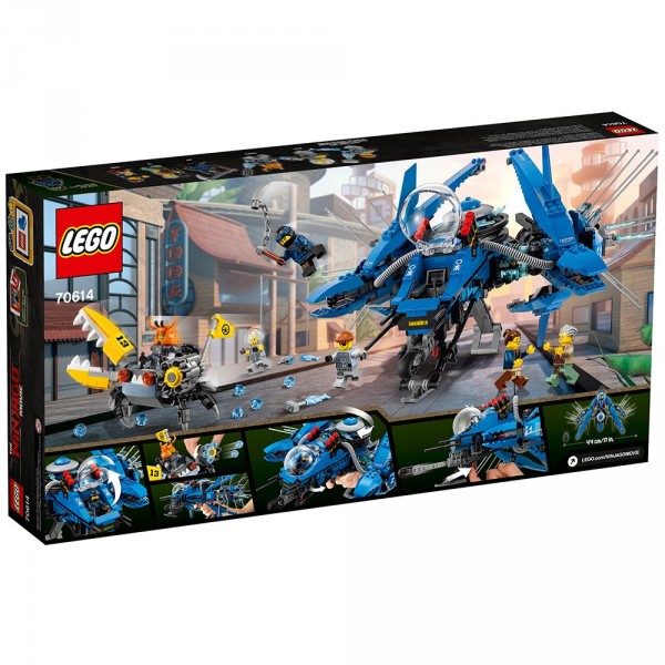 LEGO Ниндзяго (NinjaGo) Самолёт-молния Джея 70614