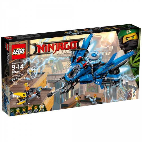 LEGO Ниндзяго (NinjaGo) Самолёт-молния Джея 70614
