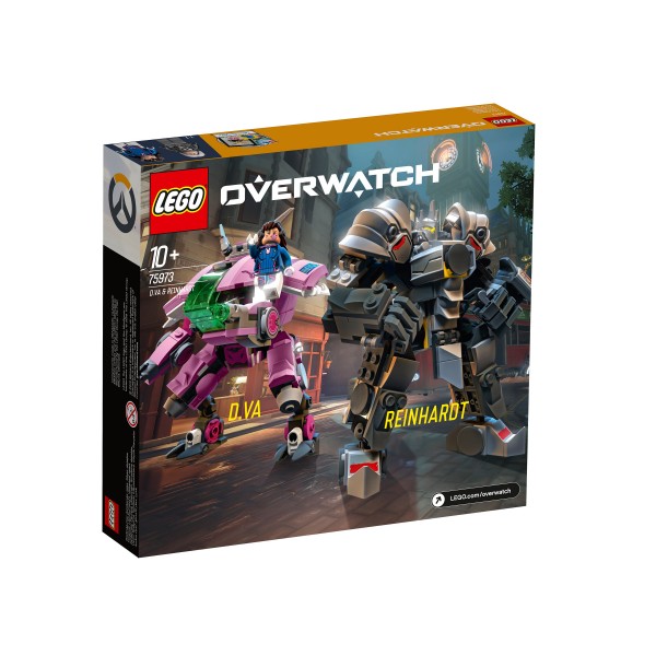 LEGO Overwatch Конструктор D.Va и Ренхардта 75973
