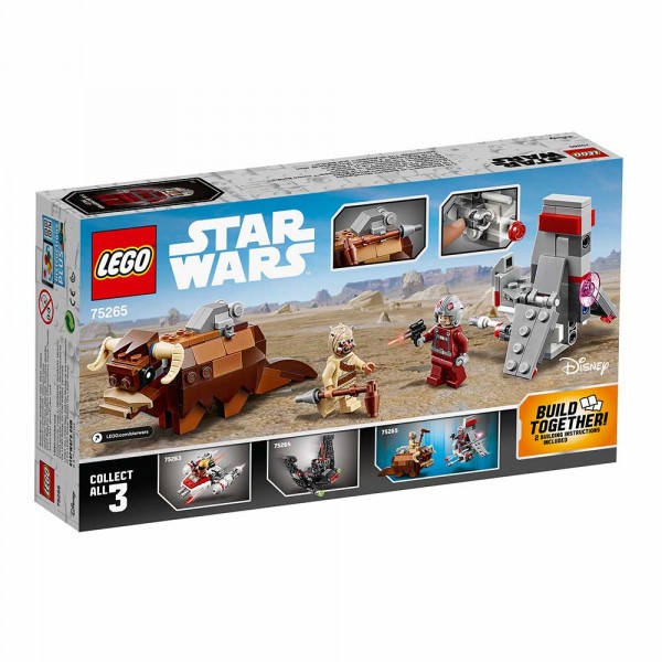LEGO Star Wars Конструктор Скайхоппер T-16 против Банты 75265