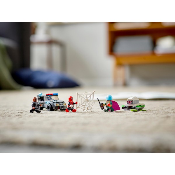 LEGO Super Heroes Конструктор Человек-паук против атаки дронов Мистерио 76184