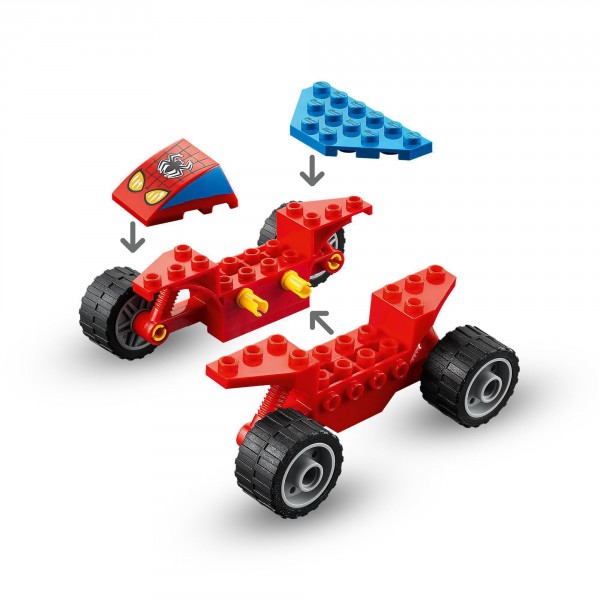 LEGO Super Heroes Конструктор Marvel Схватка Человека-паука и Песчаного Человека 76172