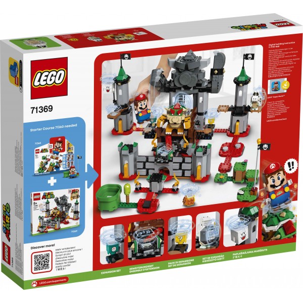 LEGO Super Mario Конструктор Битва c боссом в замке Боузера Дополнительный уровень 71369