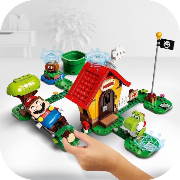 LEGO Super Mario Конструктор Дом Марио и Йоши Дополнительный уровень 71367