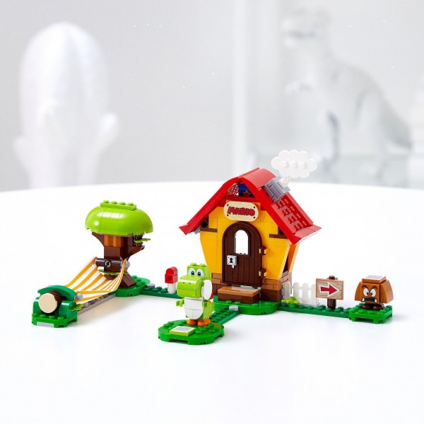 LEGO Super Mario Конструктор Дом Марио и Йоши Дополнительный уровень 71367