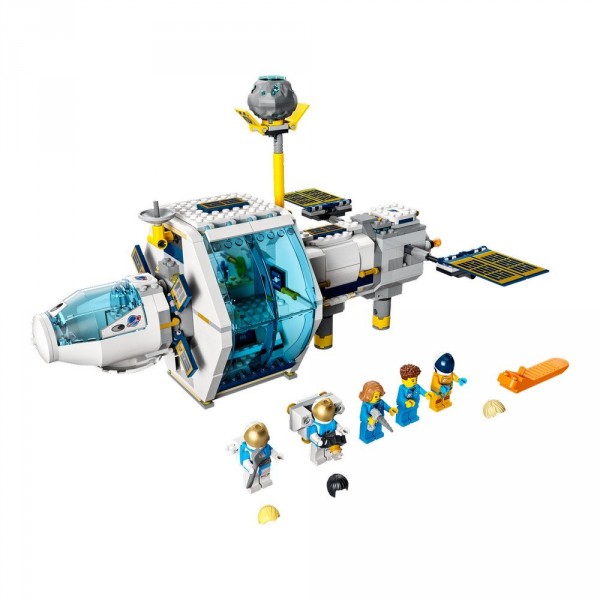 LEGO City Конструктор Лунная космическая станция 60349