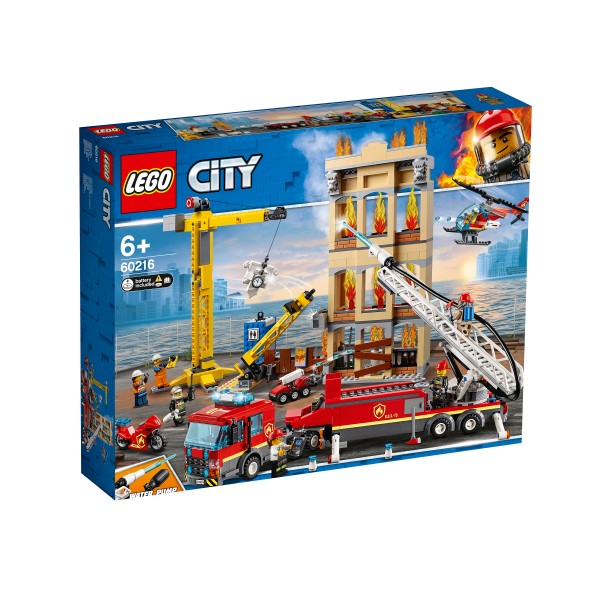 LEGO City Конструктор Центральная пожарная станция 60216