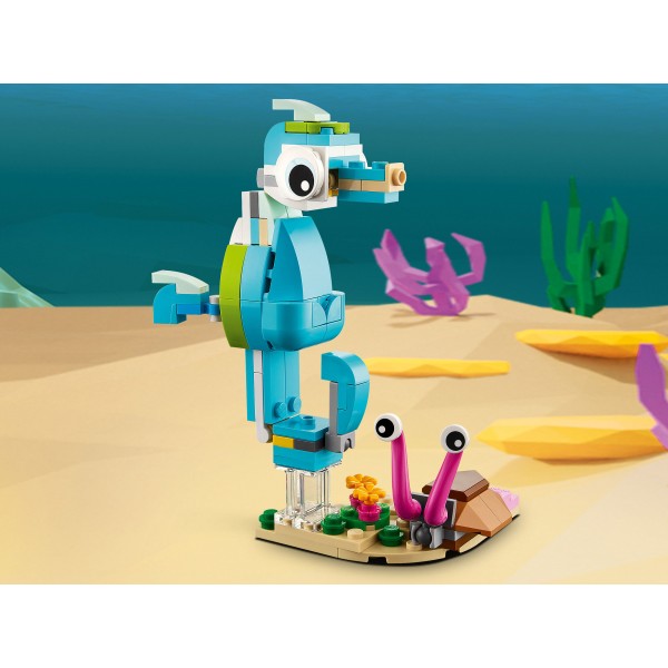 LEGO Creator Конструктор Дельфин и черепаха 31128