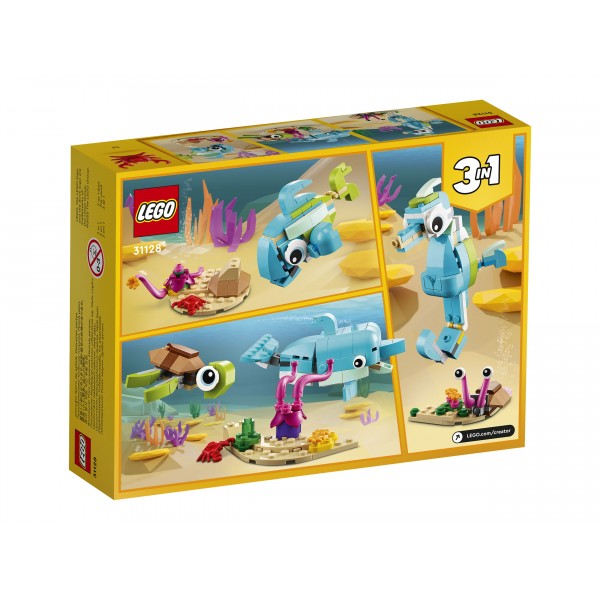 LEGO Creator Конструктор Дельфин и черепаха 31128