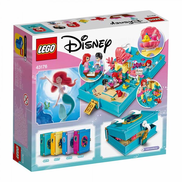 LEGO Disney Princess Конструктор "Книга сказочных приключений Ариэль" 43176