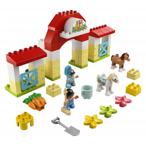 LEGO DUPLO Конструктор Конюшня и уход за пони 10951