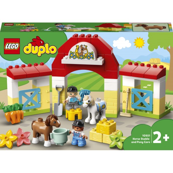 LEGO DUPLO Конструктор Конюшня и уход за пони 10951