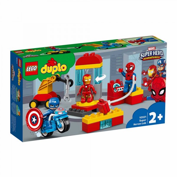 LEGO DUPLO Конструктор Лаборатория супергероев 10921