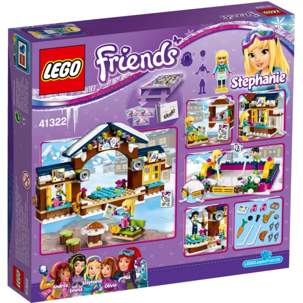 LEGO Friends Горнолыжный курорт: каток 41322
