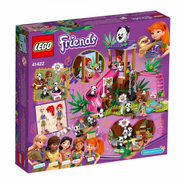 LEGO Friends Конструктор Домик панды на дереве 41422