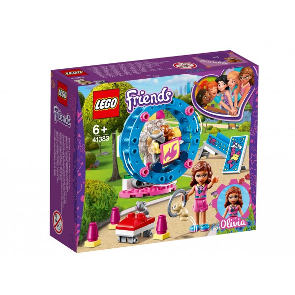 LEGO Friends Конструктор Игровая площадка хомячка Оливии 41383
