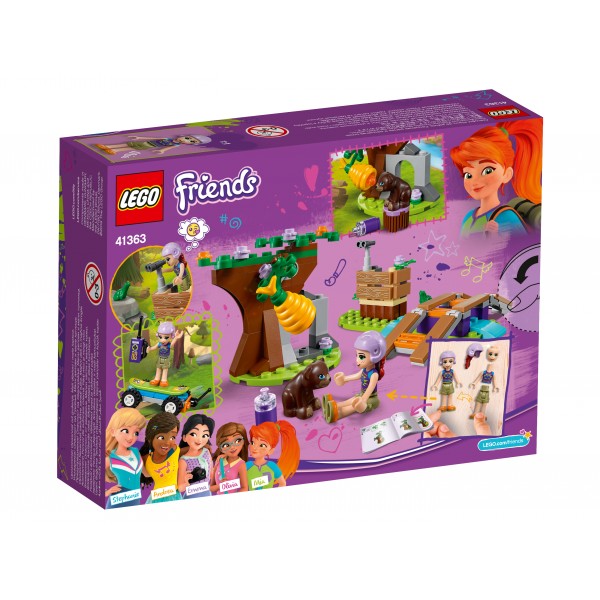 LEGO Friends Конструктор Лесные приключения Мии 41363