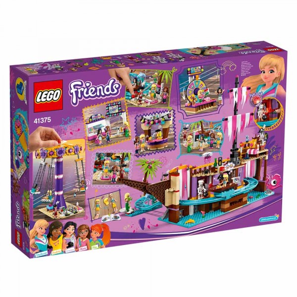 LEGO Friends Конструктор Парк развлечений на набережной 41375
