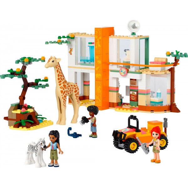LEGO Friends Конструктор Спасательная станция Мии для диких зверей 41717
