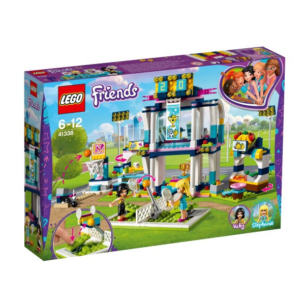 LEGO Friends Конструктор Спортивная арена для Стефани 41338