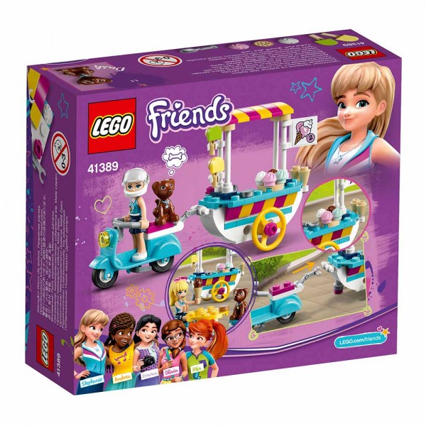 LEGO Friends Конструктор "Тележка с мороженым" LEGO 41389