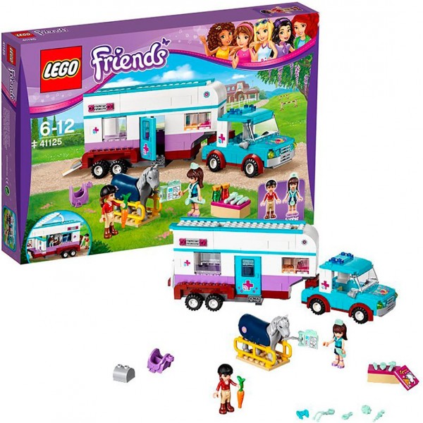 LEGO Friends Ветеринарный фургон для лошадей 41125
