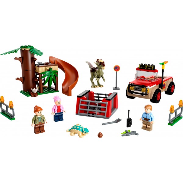 LEGO Jurassic World Конструктор Побег динозавра стигимолоха 76939