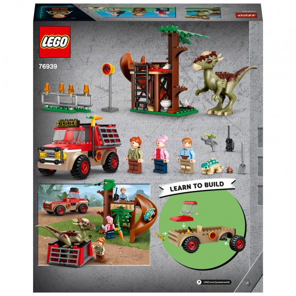 LEGO Jurassic World Конструктор Побег динозавра стигимолоха 76939