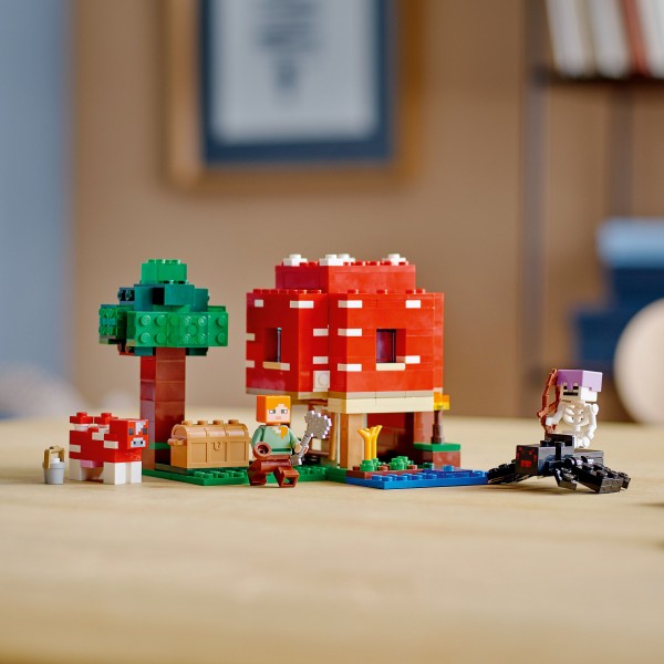 LEGO Майнкрафт (Minecraft) Конструктор Грибной дом 21179