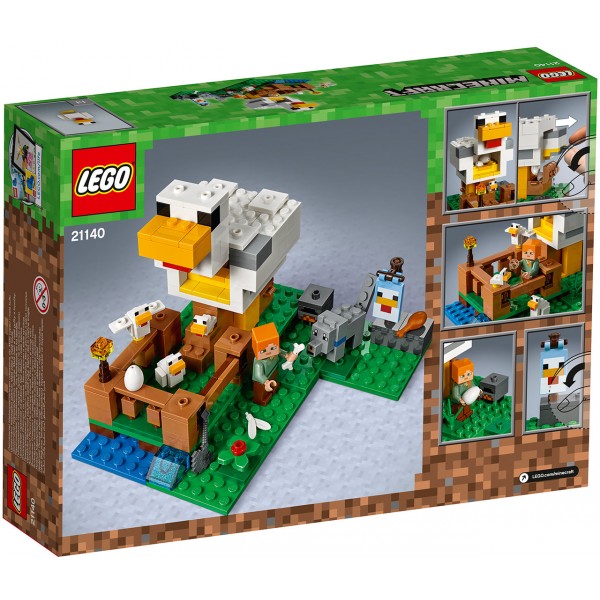 LEGO Майнкрафт (Minecraft) Конструктор Курятник 21140