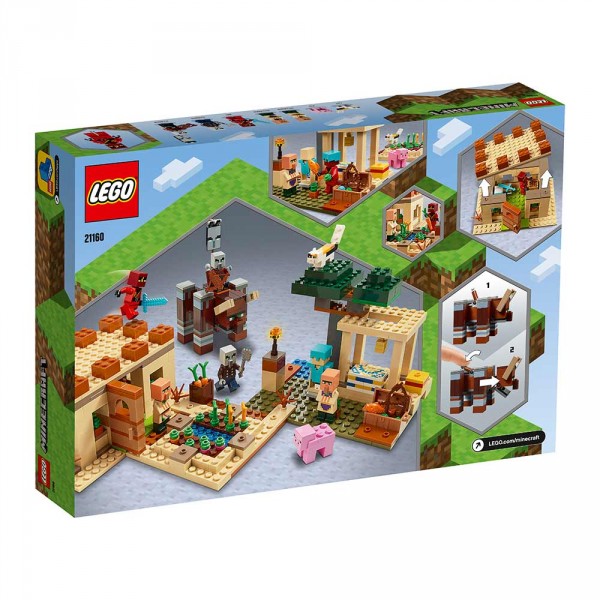 LEGO Майнкрафт (Minecraft) Конструктор Патруль разбойников 21160