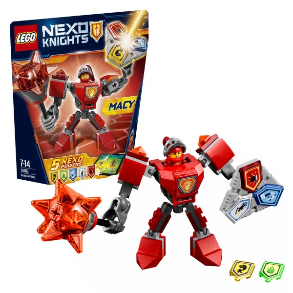 LEGO Nexo Knights Боевые доспехи Мэйси 70363