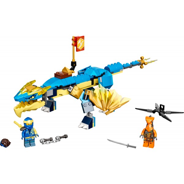 LEGO Ниндзяго (NinjaGo) Конструктор Грозовой дракон ЭВО Джея 71760