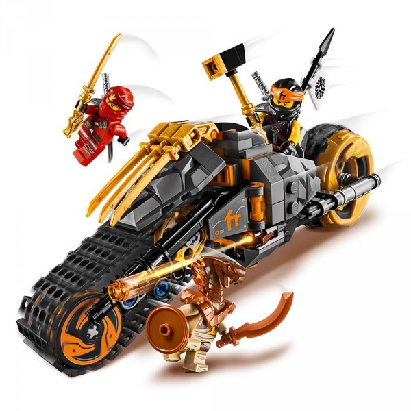 LEGO Ниндзяго (NinjaGo) Конструктор Раллийный мотоцикл Коула 70672